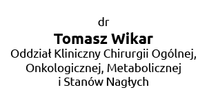 dr Tomasz Wikar